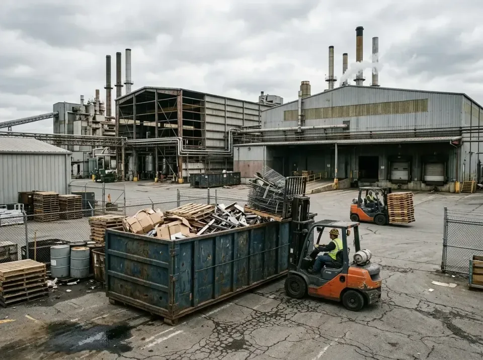 industrial-factory-scrap-conta-003 — frequently asked questions, Cheap Roll-off Dumpster Rentals in McKeesport, PA